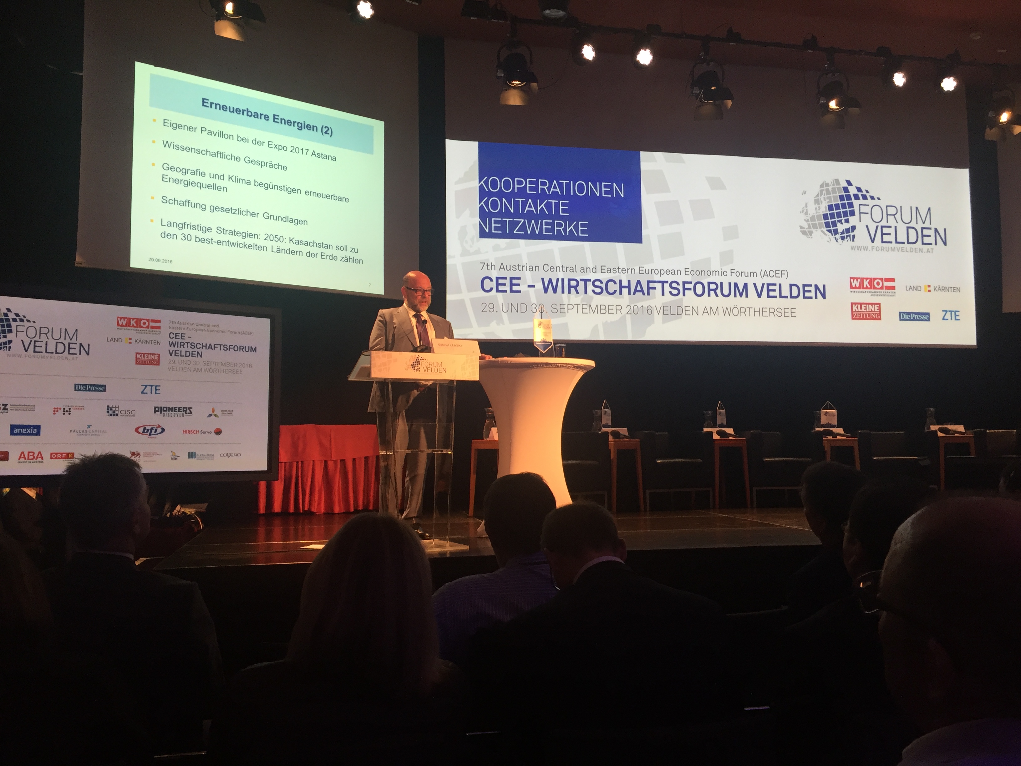 7. CEE-Wirtschaftsforum Velden